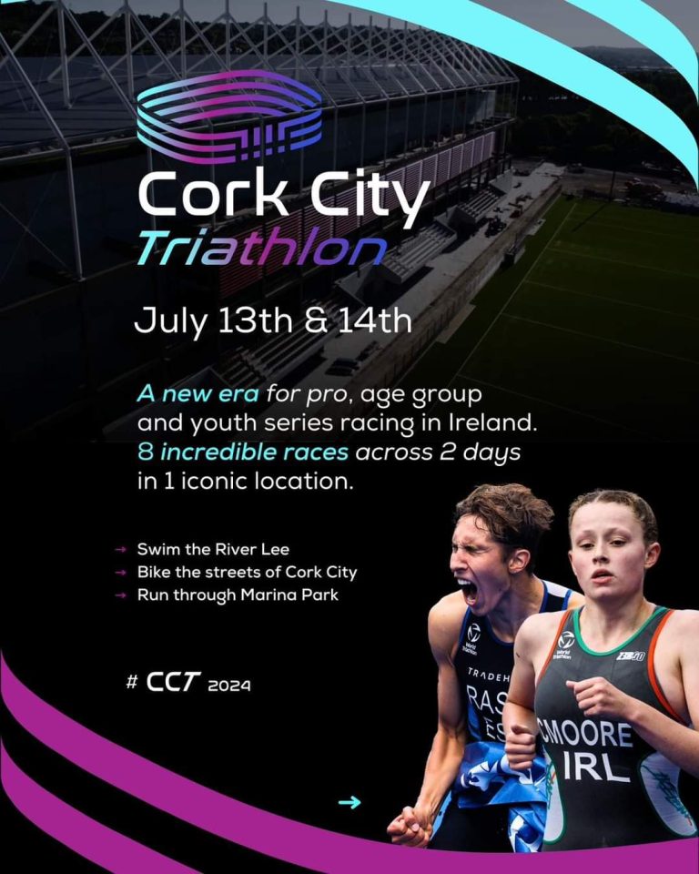 Cork to Host European Triathlon Cup 2024